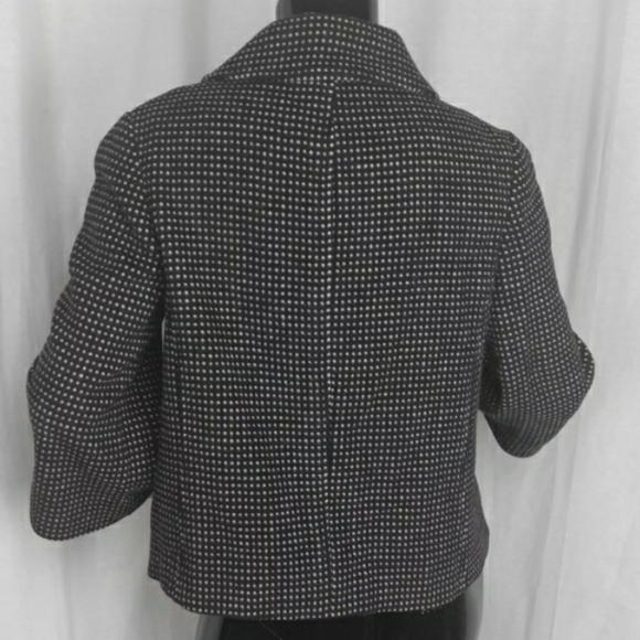 Etcetera Wool Polka Dot Swing Coat - Picture 5 of 7